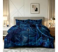 Générique Couette Imprimée 200 x 200 cm 4 Saisons, Réversible Couette Loup Attrape Rêves Edredon 2 Personnes Ete Hiver, Plume Animal Parure de lit pour Ados Enfants Adultes avec 2 Taies d'oreiller