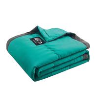 Générique Couette Légère D'Été Soft Touch 140 X 200cm Couette Ultra Légère Environ 760G Garnissage Couette D'Été Respirante Lavable Couette Double Effet Froid, Plaid pour Canapé Bleu Canard