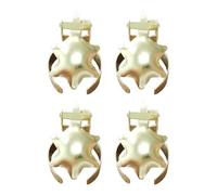Générique Cougeoir Vintage - 4X Stoppeur Flamme Automatique, Bague Clip Mèche | Decorative Fire Tamer, Outil D'extincteur Bougie, Crochet Commande, Arrêt Bougie Wicknd Wick pour Décoration Intérieure