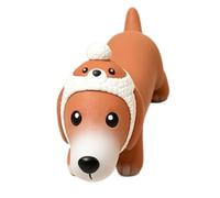 Générique Couineurs Canins - Jouet À Mâcher Teckel Sonore pour Chiot,Jeux De Dentition pour Mâcheurs Intensifs,pour Enrichissement Jeu Exercice Intérieur Extérieur Maison Appartement Jardin