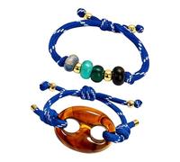 Générique Couleur acrylique cochon nez conçoit des Bracelets d ' amitié faits à la main pour les adolescents tenue décontracté Unique rétro cochon nez