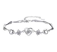 Générique Couleurs Bracelet Naturelle Anneaux For Women And Elegant Hand Jewelry Avec Mm 8 Bijoux (A, One Size)