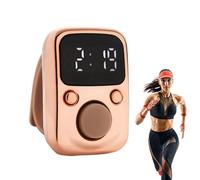 Générique Counter Clicker - Waterproof Smart Finger Counter, Portable Hand Counting Clicker for Sports, Team Training, Sporting Events, School Activities, Young People
