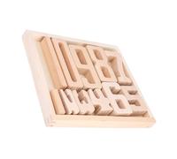 Générique Counting Blocks - Blocs De Numéro en Bois - Number Stacking Toys - Stacking Math Toys and Preschool Learning Set - Fun Educational Counting Manipulateurs pour Les De 1 À 3 Ans