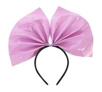 Générique coup de tête accessoires de cheveux pour femmes bandeau gros noeud bandeau rétro accessoires de déguisements accessoire fete femme x de mode en tissu Violet,mauve