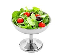 Générique Coupe À Dessert En Inox - Coupes À Glace En Acier Inoxydable | Conteneur À Fruits Gain De Place Pour Réunions Familiales Hôtels Restaurants