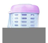 Générique Coupe à Fruits | Récipients Réutilisables Avec Poignée | Contenants à Fruits Pots à Salade Avec Panier Égouttoir - Pour Pique-nique, Fête, Voyage, Camping, Plein Air, Randonnée