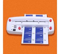 Générique Coupe-Cartes De Visite électrique, Découpe Automatique par Induction sans Bavure, 9 Lames à 50 TR/Min, Positionnement Réglable De 1 à 18 Mm