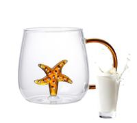 Générique Coupe des animaux de dessin animé | Tasse café en forme d'animal 3D Boissons Bar, glacé, verres jus, thé figurine pour