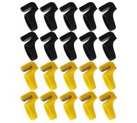 Générique Coupe-fil délicat, gadgets de couture en plastique, lot de 20, réutilisable, facile à ranger, pour travaux de broderie et accessoires de couture Couleur Aléatoire