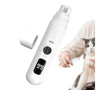 Générique Coupe Griffes Chien,Ponceuse Électrique pour Chien Soin des Griffes - Outil de Toilettage 3 Vitesses pour Chaton Lapin Petits Moyens Grands Animaux
