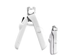 Générique Coupe-Griffes de Chat | avec Lumière LED Acier Inoxydable Accessoires pour Animaux | Coupe-Ongles pour Chiot - pour Toilettage des Griffes Maison Extérieur Voyage Intérieur Chiot Teckel