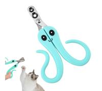 Générique Coupe-Griffes pour Chat Ciseaux De Toilettage | Pince à ongles chat Pince sécurisée à bord affûté, pour hamster, lapins, , chien, chiot, chinchillas Vert