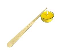 Générique Coupe-mèche de Bougie | Souffleur de Bougie, éteignoir, extincteur, éteignoir de mèche en Acier Inoxydable, souffleur à Long Manche, Acier Inoxydable Poli pour Les Amateurs de Bougies
