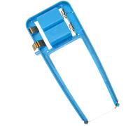 Générique Coupe-mousse Électrique Ergonomique Bleu pour Bricolage et Modélisme, Outil Léger en Plastique Fil de Coupe pour Découpe Précise de Mousse