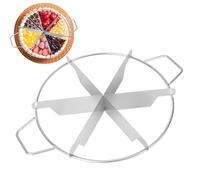 Générique Coupe-Parts à Gâteau - Découpeur Trancheur Niveau de Gâteau,Séparateur en Inox Outils de Cuisine Pâtisserie Fournitures pour Restaurant Mariage Anniversaire Pizza Cheesecake