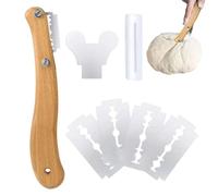 Générique Coupe-Pâte Acier Inoxydable Cuisson Fabrication Incision Grignage | Lame À Pour Grignage Du Levain Pour Fours, Cuisine, Établis, Ateliers, Restaurants et Cafés