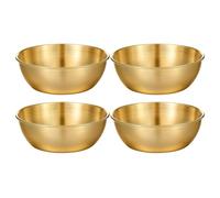 Générique Coupelle Sauce - Assiettes Service Empilables 4 Pièces, Mini Bols Cuisine 8,4 Cm, Récipient Trempette Durable | IDéal Pour Ketchup Condiment Confiture Réception Barbecue Fête Maison