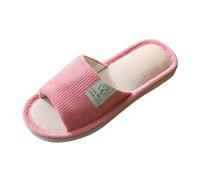 Générique Couple de modèles de chaussures d'intérieur antidérapantes pour la maison, pantoufles quatre saisons pour femmes et dames Compensées Noires Femmes Habillées Bout Fermé (38)