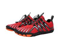 Générique Couple en Plein air Cinq Doigts Chaussures pour la randonnée Respirant Hors Route Escalade Pieds Nus Courir et la rivière traçage Chaussures (Rouge,37)