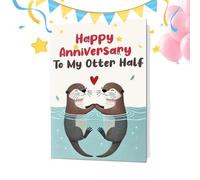 Générique Couple Greeting Card - Funny Diy Valentine & Card | Thick Paper Envelope Set, Romantic Love Note Stationery for Men, Women, Adults, Family Friends, Perfect for Special Occasions