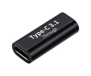 Générique Coupleur Type-C,Adaptateur 10 Gbps Charge Rapide | Accessoires Téléphone pour Bureau Maison Voyage