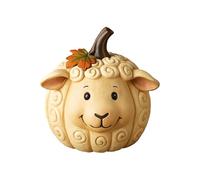 Générique Courges Décoratives | Figurine Animaux Mignons Décor Automne Citrouille - Sculpture en Résine Décoration Maison pour Table Étagère Bureau Fêtes Saison Intérieur École