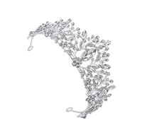 Générique Couronne de Mariage Forme de Branche pour Filles Diadème Brillant Élégant pour Mariée Accessoire de Cérémonie et Fête