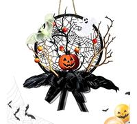 Générique Couronne d'halloween Ornement Gothique Toile araignée