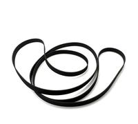 Générique Courroie de Transmission Plate, 1 pièce, Largeur 4mm, épaisseur 0.6mm, pour Platine Vinyle LP, Lecteur de Disque, phonographe, Gramophone, Courroie d'entraînement(Fold Length 205mm)