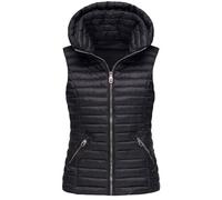 Générique Courte Noire Unisex Casual Solid Vest Zipper Pocket Loose Sleeveless Jacket Coat Pantalon Chauffant Homme (Black, XXXL)