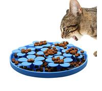 Générique Coussin à lécher en Silicone pour Animaux de Compagnie - Tapis à lécher pour mangeoires lentes pour Chat | Réducteur d'ennui et d'anxiété, Jouets d'enrichissement de Puzzle pour Chien,