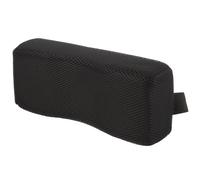 Générique Coussin Appui-tête Noir pour Fauteuil Roulant Support de Nuque Respirant en Éponge et Tissu Maille, Accessoire Réutilisable pour Confort et Maintien
