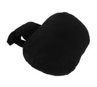 Générique Coussin Appui-tête Voiture Support Cervical Minimaliste en Polyester Confortable Angle Réglable Noir pour Siège de Conduite