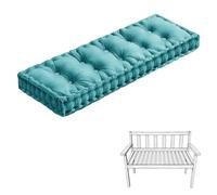 Générique Coussin Banc Exterieur 10 Cm avec PoignéE, Coussin De Chaise en Velours Doux, Coussin De Banc, Tapis De FenêTre pour Mobilier De Jardin, Terrasse, Usage IntéRieur,No. 42,150x35x10cm