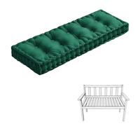 Générique Coussin Banc Exterieur 10 Cm avec PoignéE, Coussin De Chaise en Velours Doux, Coussin De Banc, Tapis De FenêTre pour Mobilier De Jardin, Terrasse, Usage IntéRieur,No. 40,150x35x10cm