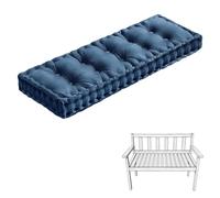Générique Coussin Banc Exterieur 10 Cm avec PoignéE, Coussin De Chaise en Velours Doux, Coussin De Banc, Tapis De FenêTre pour Mobilier De Jardin, Terrasse, Usage IntéRieur,No. 48,150x35x10cm
