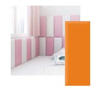 Générique Coussin Blanc Autocollant for Murs, Stickers muraux, Panneaux Souples, for décoration de Fond, Rembourrage sûr(Color 1,30x60cm-2pcs)