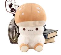 Générique Coussin Champignon - 300g Peluche Forme Champignons, Jouet Mignon Enfant, Oreiller Décoratif Amusant | Doudou Adulte pour Canapé Chambre Dortoir Voiture