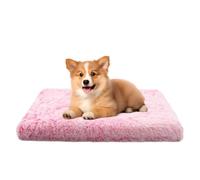 Générique Coussin Chauffant pour Chats Doux Et Portable | Coussin De Lit Auto-Chauffant Pour Chat Pour Le Confort Du Repos En Intérieur Le Sommeil À La Maison La Rose et blanc L