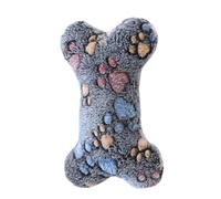 Générique Coussin Chien en Os - Jouet Doux Moelleux Anti-Stress en Peluche,Oreiller Apaisant pour Chien - pour Petit Moyen Chat Chiot Dodo