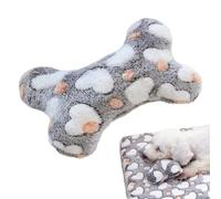 Générique Coussin Chien Forme Os,Support Cervical en Forme d'Os pour Animaux,Jouet Rembourré pour Chien - pour Petit Moyen Chat Chiot Dodo