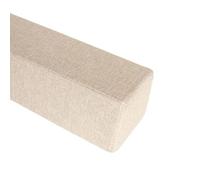 Générique Coussin D'accoudoir De Canapé De Haute Qualité,Rehausseur De Coude Rectangulaire,Coussin De Dossier Et Coussin Lombaire,pour Accoudoir De Canapé,Voiture,Chambre,Salon,Light Brown,55x20x20cm