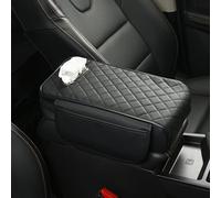 Générique Coussin d'accoudoir pour Chevy CorvetteC6 2004-2013, Housse Console Centrale Mousse mémoire, Cuir Respirant, antidérapant, pour Voiture SUV