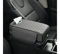 Générique Coussin d'accoudoir pourPlymouth Duster 1973-1976, Housse Console Centrale Mousse mémoire, Cuir Respirant, antidérapant, pour Voiture SUV