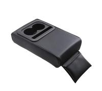 Générique Coussin d'Accoudoir Voiture pour Dacia Bigster Dokker Duster Jogger Lodgy Stepway, Coussin D'Accoudoir Couverture Console Centrale Mémoire Forme, avec Portegobelet,Black