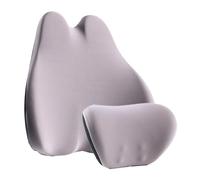 Générique Coussin d'Appui-Tête et Lombaire Voiture - Accessoires de Siège Auto - Coussin Cervical pour Véhicule,pour Conducteurs de Camion Berline Camping-Car Trajets Urbains Voyages