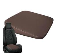 Générique Coussin D'Assise - Cuir Incliné | Support Ergonomique pour Siège Auto | Galette De Chaise pour Confort De Conduite Bureau Soulagement Lombaire Et Usage Quotidien