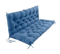 Générique Coussin De Banc De Jardin, Coussins De Balançoire avec Dossier Et Attache, Coussin D'extérieur Imperméable for Pelouse, Housse Amovible Et Lavable for Patio