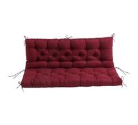 Générique Coussin De Banc De Jardin, Coussins De Balançoire avec Dossier Et Attache, Coussin D'extérieur Imperméable for Pelouse, Housse Amovible Et Lavable for Patio